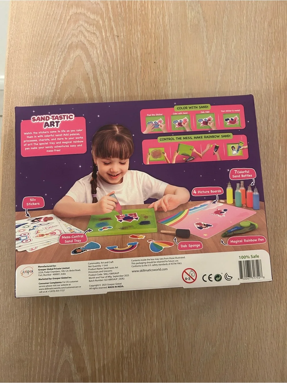 Sand-Tastic Art - Princesses & Unicorns (Purple)